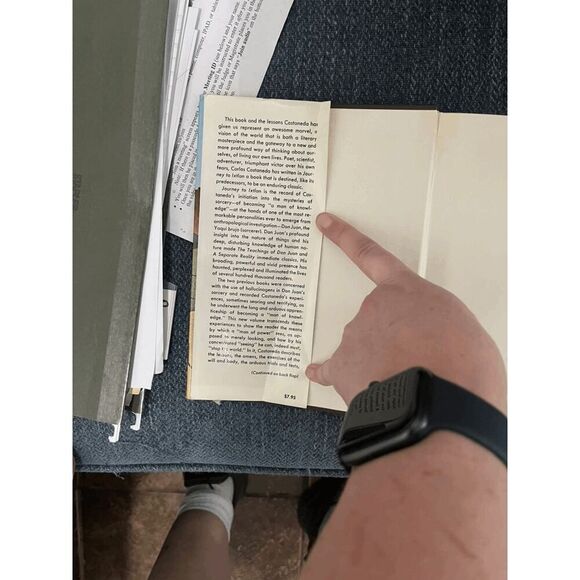 Carlos Castenada's The Journey to Ixtlan The Lessons of Don Juan 1972 Simon & Sc - Picture 7 of 12